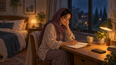 فکر زیاد قبل از خواب؛ ۷ راه برای آرام‌کردن ذهن شلوغ